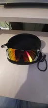 NEWBOLER 2 montura polarizada ciclismo gafas de sol deportes al aire libre bicicleta gafas de sol hombres mujeres bicicleta gafas de sol 5 lentes
