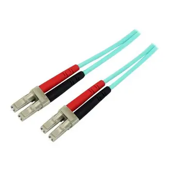 

STARTECH.COM Cord fiber optic OM4 duplex LC LC - 3 m Aqua - 100 Gb - 50/125 - LSZH