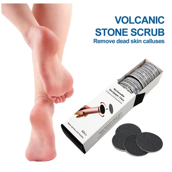 

Coarse 60/80/100/180 Grits 60 pcs/Set Foot File Replacement Sandpaper Discs Pads For Electric Foot File Callus Remover Tool