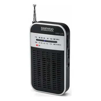

Transistor Radio Daewoo DRP-105 S FM/AM Black Grey