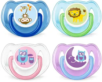

Nipple-dummy Philips Avent classic Silik., 6-18 months, 2 PCs led