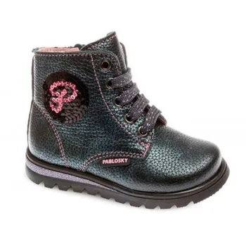 

Boots for girl military type Pablosky