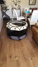 Tienda de campaña para perros, caseta portátil para exteriores, cercas para gatos domésticos, fácil operación, corralito octogonal, jaula para perros