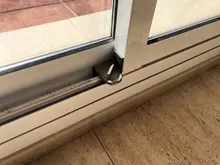 Vanzlife-Pestillo de seguridad ajustable para puertas y ventanas, cerradura de seguridad, seguro antirrobo, tope para ventana móvil