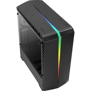 

AEROCOOL Scar (RGB) Black (tempered glass)-Case without power supply-ATX Form