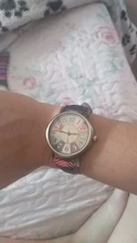 Reloj de pulsera deportivo de cuarzo para hombre y mujer, diseño de película Retro Unisex, con correa de camuflaje militar, de tela vaquera, a la moda, Popular