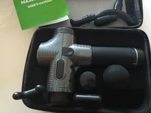 Pistola de masaje muscular de mano de 7 y 30 velocidades, masajeador de tejido profundo por percusión, pistola para dolor de cuello y cuerpo, Fascia