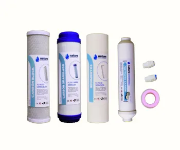 

Pack 4 filters reverse osmosis