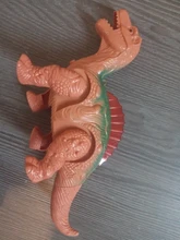 Dinosaurio eléctrico que camina, juguete de dinosaurios brillantes con sonido, modelo de animales para niños, regalo interactivo