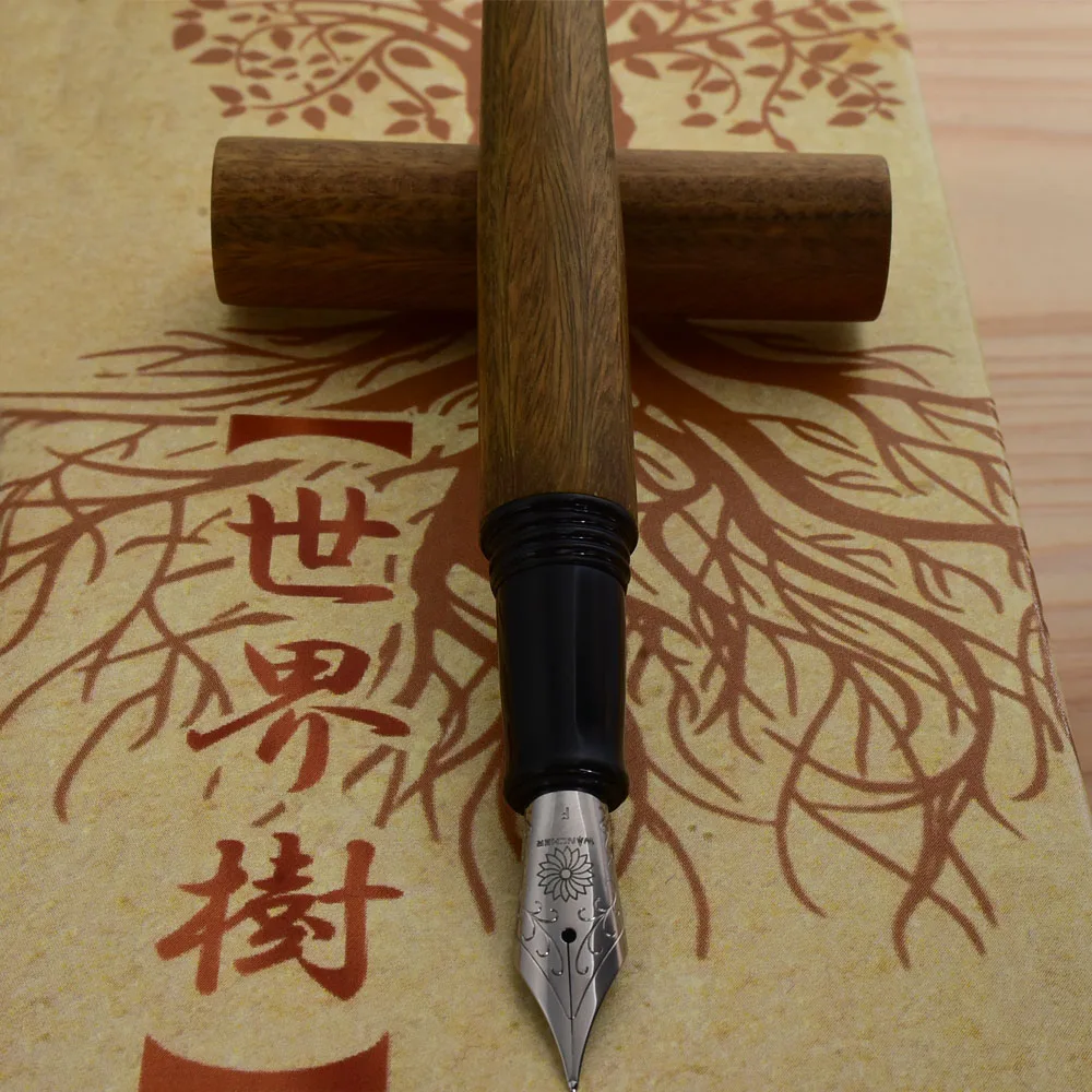 Перьевая ручка WANCHER Sekai Verawood - World Tree EF/F/M Nib [для отдыха и коллекционирования +