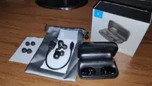 Bluetooth Earphones Haylou T15 Isolation Touch-Control Stereo Noise Wireless with Battery-Level-Display