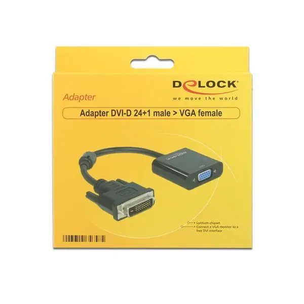 Переходник VGA на DVI DELOCK APTAPC0561 65658 24+ 1