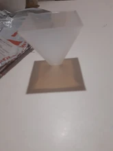 Molde de silicona para manualidades, pirámide transparente, resina decorativa, manualidades fabricación de joyas, molde de resina para joyería