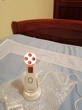 Máquina de mesoterapia LED RF EMS, electroporación, belleza, cuidado de la piel, limpieza Facial ultrasónica, depurador de la piel 45
