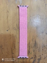 Correa trenzada Solo para Apple Watch, banda de 44mm, 40mm, 38mm, 42mm, pulsera de tela elástica de nailon serie iWatch 3 4 5 Se 6