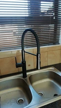 Kitchen Faucet Uythner Sink Tap Deck-Mounted Swivel-Pull-Down Hot-And-Cold-Water-Mixer
