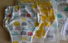 5 unids/lote lavable todos los temporada impermeable bragas pañales reutilizables bebé gasa de algodón infantil pantalones de entrenamiento de pañal para recién nacido pantalón