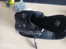 Tirachinas al aire libre, bolsa de bola de acero sin deformación para caza, bolsas de almacenamiento de cintura