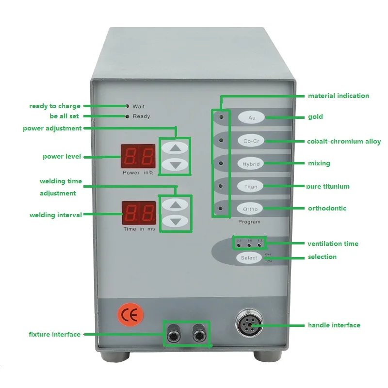 US $708.00 100 A Spot Welder Digital Display Pulse Spot Welding Machine For Ring Necklace Jewelry
