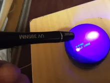 Light-Flashlight Ink-Detector Uv-Lamp-Pen Pocket 365NM Curing Mini 380nm-1 LED TMWT Glue