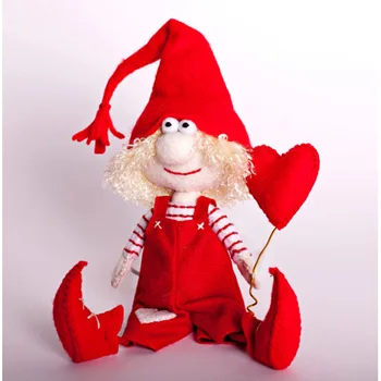 

Пфг-1556 set for making toys from felt series 'гномики' in love with GNOME