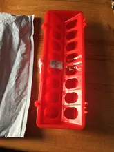 Chicken-Farming-Tool Feeding-Bucket Chicken-Poultry-Feeder Trough Plastic Pheasant Flip-Top