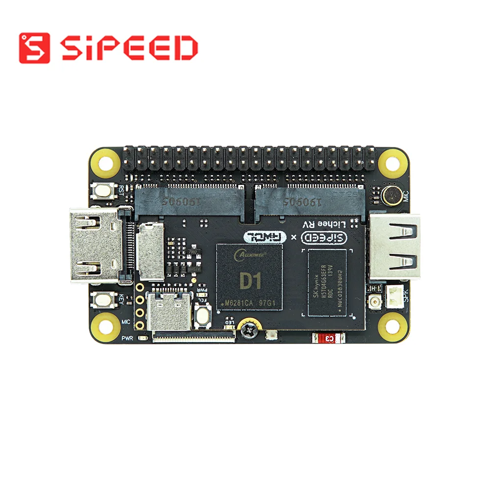Sipeed Lichee rv Dock Conselho de Desenvolvimento Linux Allwinner d1 Risc-v Linux Starter Kit - Imagem 6