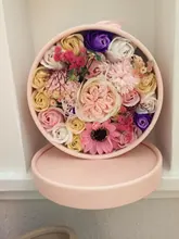 Soap Flower Storage-Box Bucket Florist-Supplies Fresh Wedding-Gift Packing-Set Party