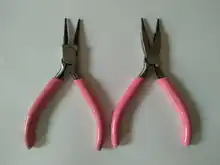 Juego de herramientas y accesorios de diseño para joyería DIY, manija bonita, Color rosa, antideslizante, empalme y fijación