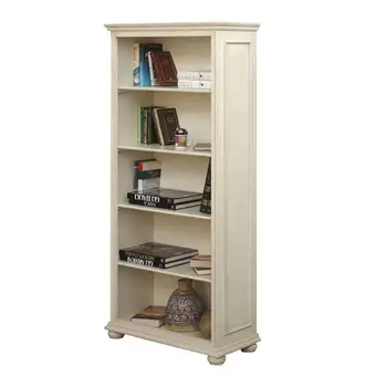 

Bookcase white coated 4 shelves