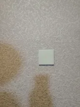 Minitiger-Panel de cristal de lujo, Interruptor táctil de pared estándar europeo, 1 entrada, 1 vía