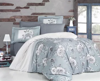 

Made of Multicolored 100% Cotton Satin Fabric Double King Queen Bed Duvet Cover Set KENZO V2