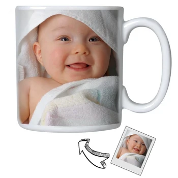 

Personalized Cup mugs with photo and text, 33cl, nice gift original, ceramica. Ideal breakfast