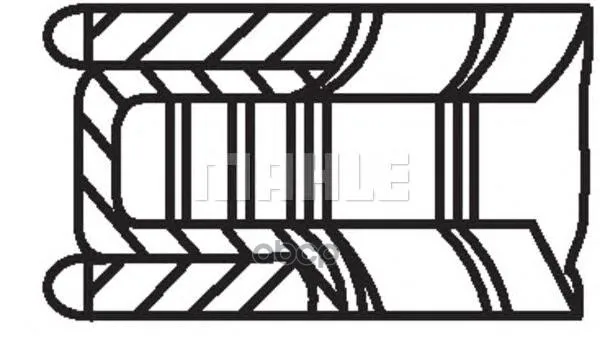 Комплект Поршневых Колец Mahle/Knecht 08278n0 Mahle/Knecht арт. 08278N0