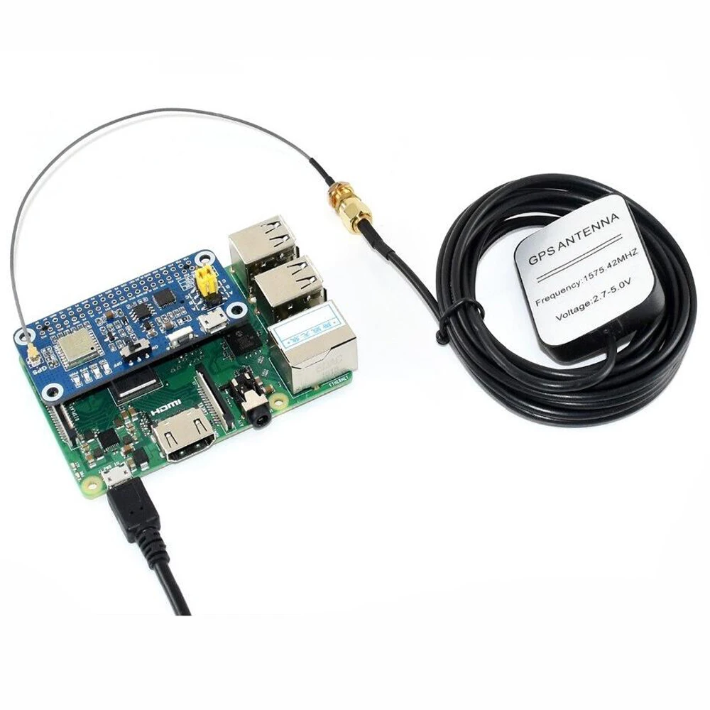 ShenzhenMaker Store L76X многофункциональная шляпа для Raspberry Pi с поддержкой интерфейса GPS BDS