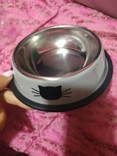 Cat-Bowls Travel Puppy Food-Dish Car-Face-Feeding-Feeder Cats Stainless-Steel Outdoor