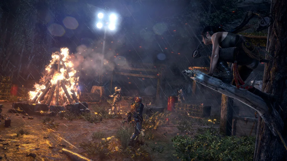 Б/У Диск для PS4 RISE OF THE TOMB RAIDER. Юбилейное издание(Русская озвучка