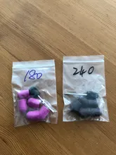 TP-Tapas de lijado para brocas de uñas eléctricas, bandas de lijado #80/120/80, tapas de bloque para pedicura, accesorios de fresado, juegos de tapas de lijado