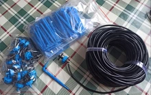 Sprinkler-Irrigation-System Dripper Potted-Growing Greenhouses 4-Way Yard 8L 40M/20M