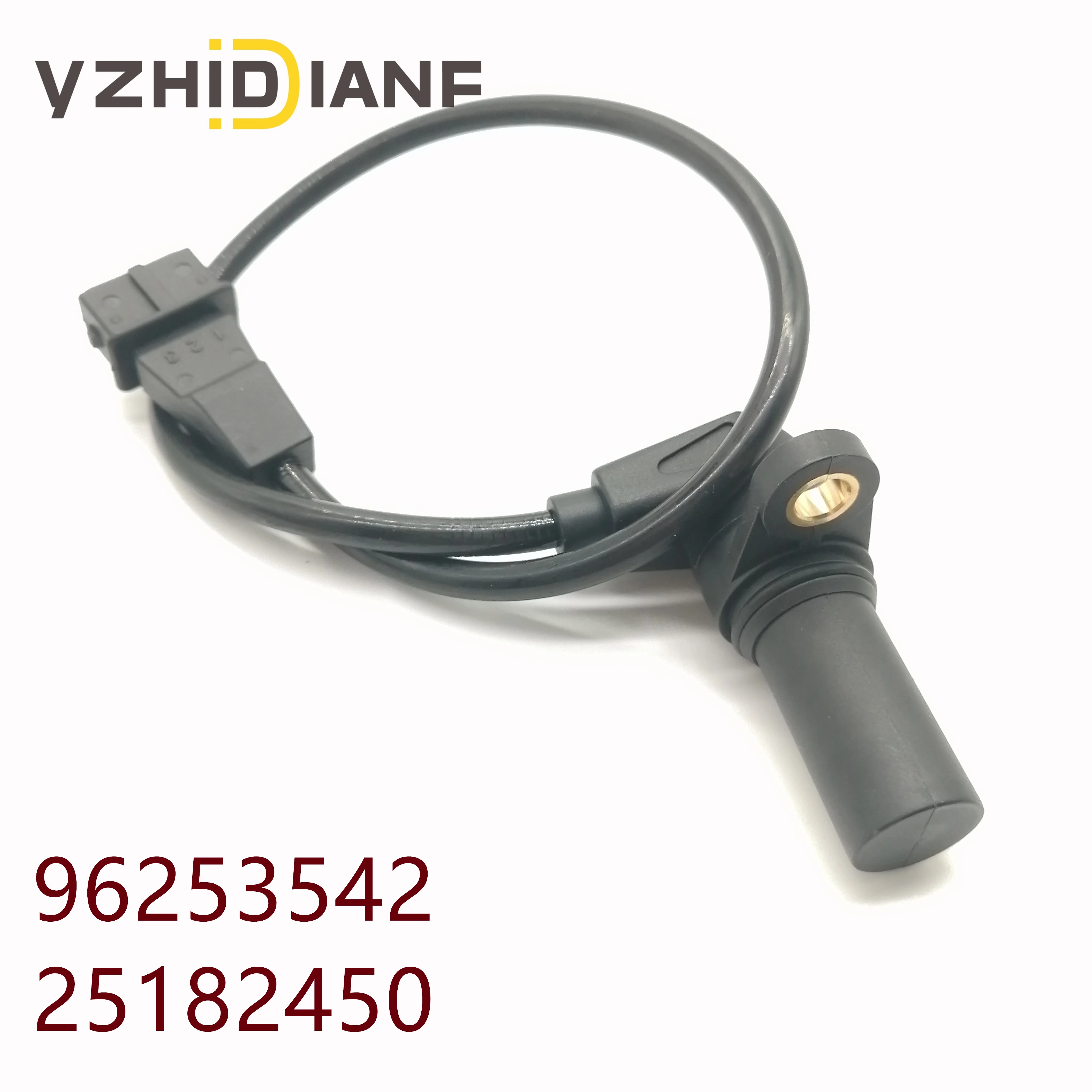 

OEM NO.: 96253542,96434780 Crankshaft Position Sensor Fits Chevrolet- Aveo- Cruze- Kalos- Optra-Tacuma 25182450,96389566,5S8080