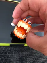 Reloj de cuerda para saltar, juguete mecánico educativo, broma de día de brujas, decoración L9CD