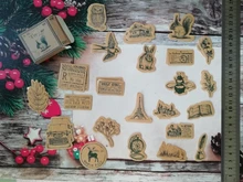 46 unids/lote japonés diario Kawaii ardilla planta diario decoración escama pegatinas Scrapbooking papelería