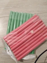 10 PcsHair rizador mágica de aire rodillo de pelo palillos rizadores de giro de espuma Flexible barras pelo estilismo DIY herramienta Flexible de Curling barras