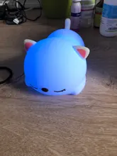 Bedside-Lamp Night-Light Touch-Sensor Remote Bedroom Baby Gift Rechargeable Silicone