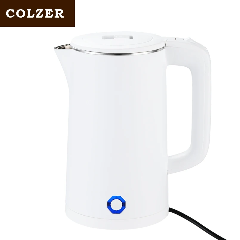 

COLZER Electric Kettle Automatic Power Off 1.8L Portable Water Kettles High-speed Stainless Steel Strainer Thermo Pot For Home
