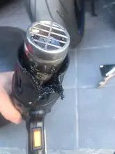 DEKO-pistola de aire caliente DKHG03, 220V, 2000W, avanzada, ajustable con cuatro boquillas, pistola de calor eléctrica