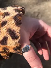 XIYANIKE-Anillo de Plata de Ley 925 con lágrimas de cara Llorona, joyería Retro Neutral, venta directa de fábrica, regalo