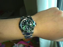 REGINALD-reloj con bisel giratorio para hombre, Miyota Movt 2115, japonés, relojes de cuarzo de acero inoxidable, masculino