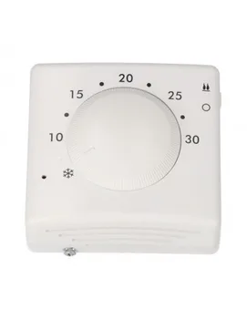 

Room thermostat mechanical with indicator Light on/off