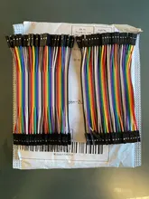 Cable de línea de puente dupont de 10cm, 20CM, 30CM y 40 Pines, macho a macho, hembra a macho, Cable de puente hembra, Cable ecléctico para bricolaje